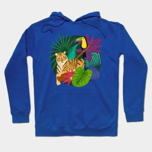 Tropical landscape Hoodie